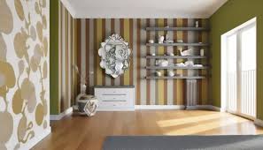 Combining Paint and Wallpaper for Unique Designs